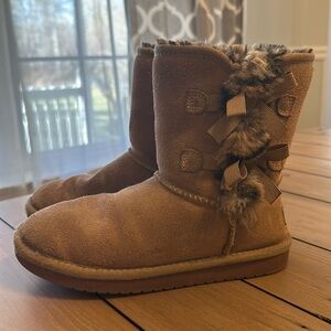 Girls Koolaburra by UGG Victoria Short leopard boots, 2